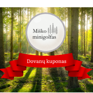 Miško Minigolfo Dovanų Kuponas